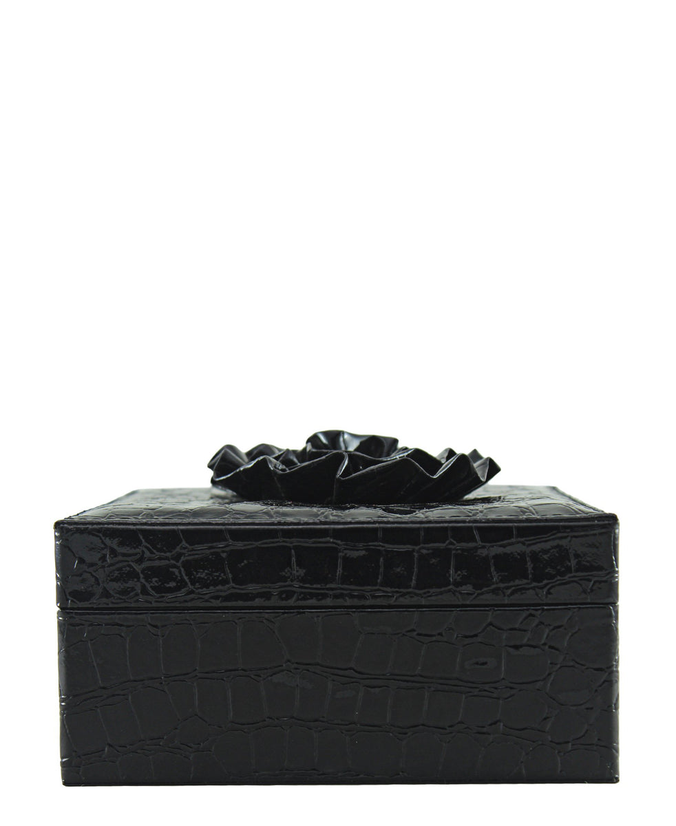 Regent Jewel Box Croc - Black