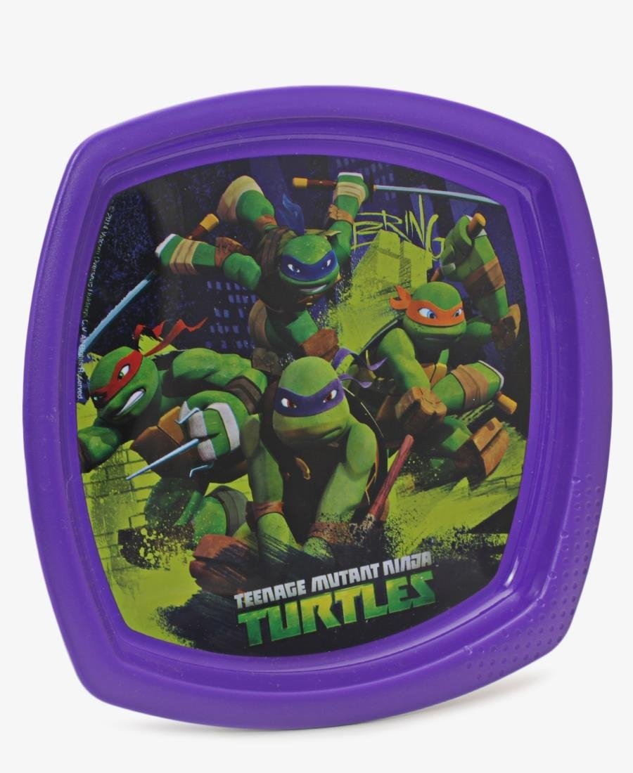Tmnt Fighters Square Plate - Purple