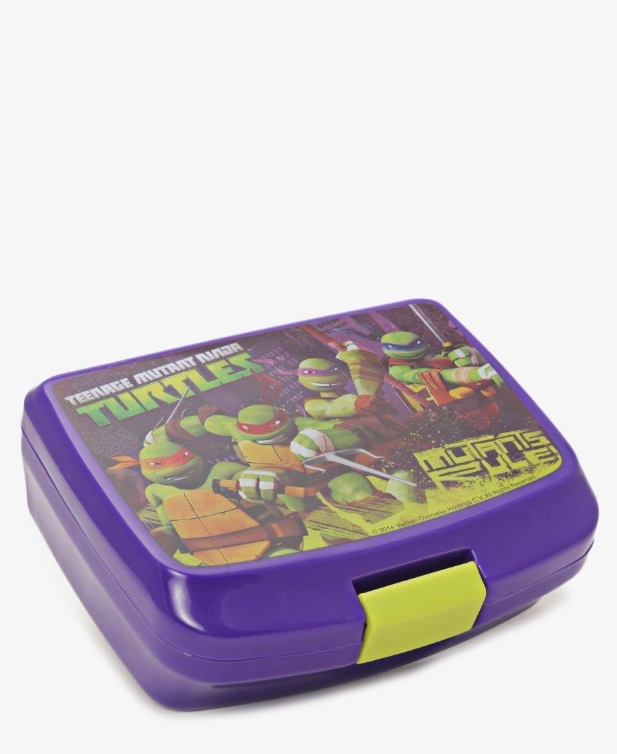Tmnt Fighters Lunch Box - Purple