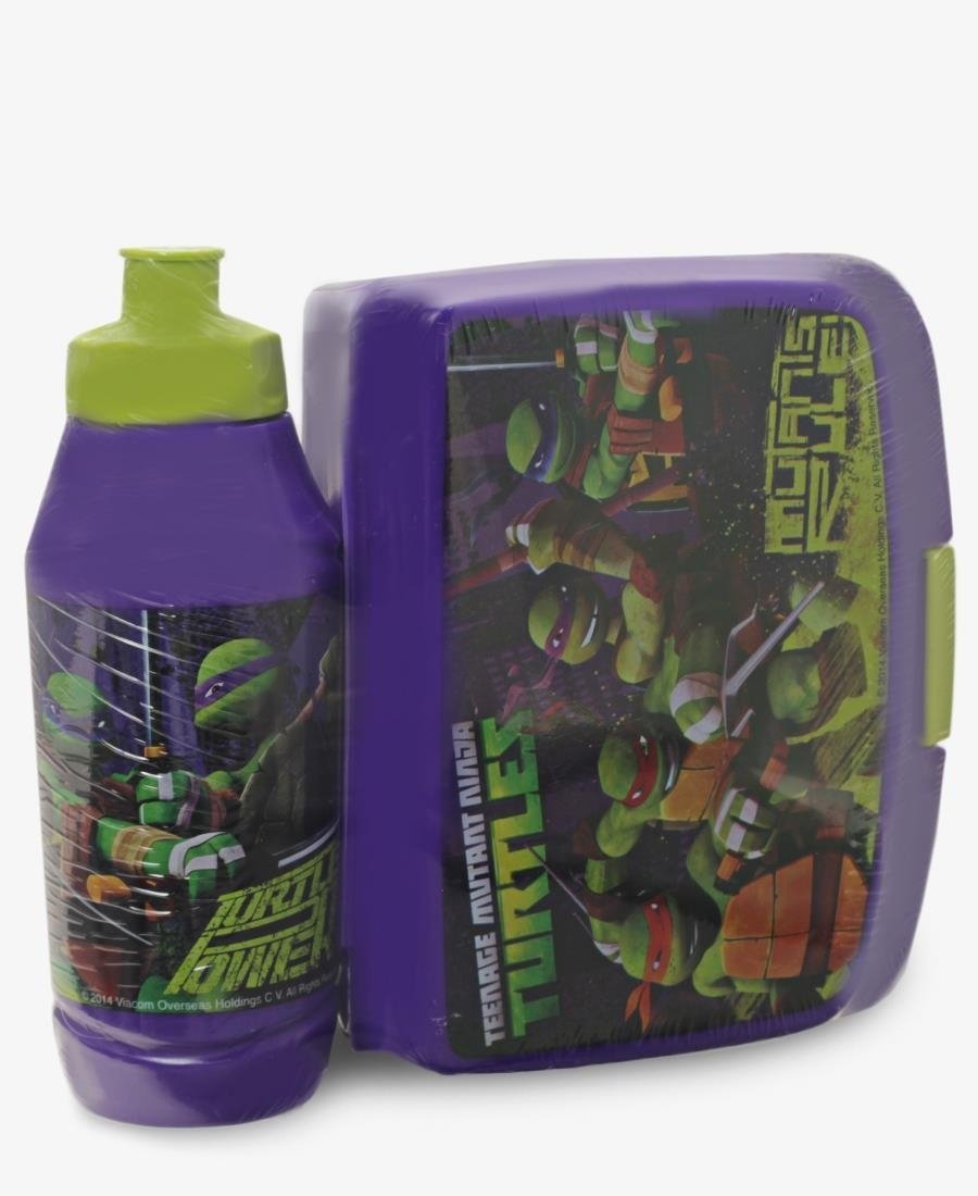Tmnt Fighters 2 Piece Lunch Set - Purple