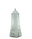 Aqua Eiffel Tower Beverage Dispenser - Clear