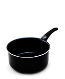GreenPan GreenLife Diamond 14 Piece Pot Set - Black