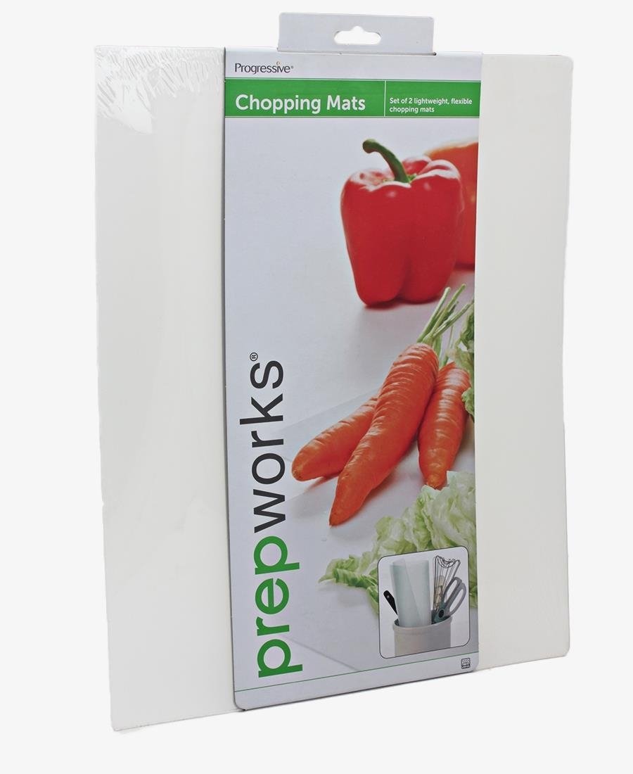 Progressive 2 Piece Chopping Mat - Clear