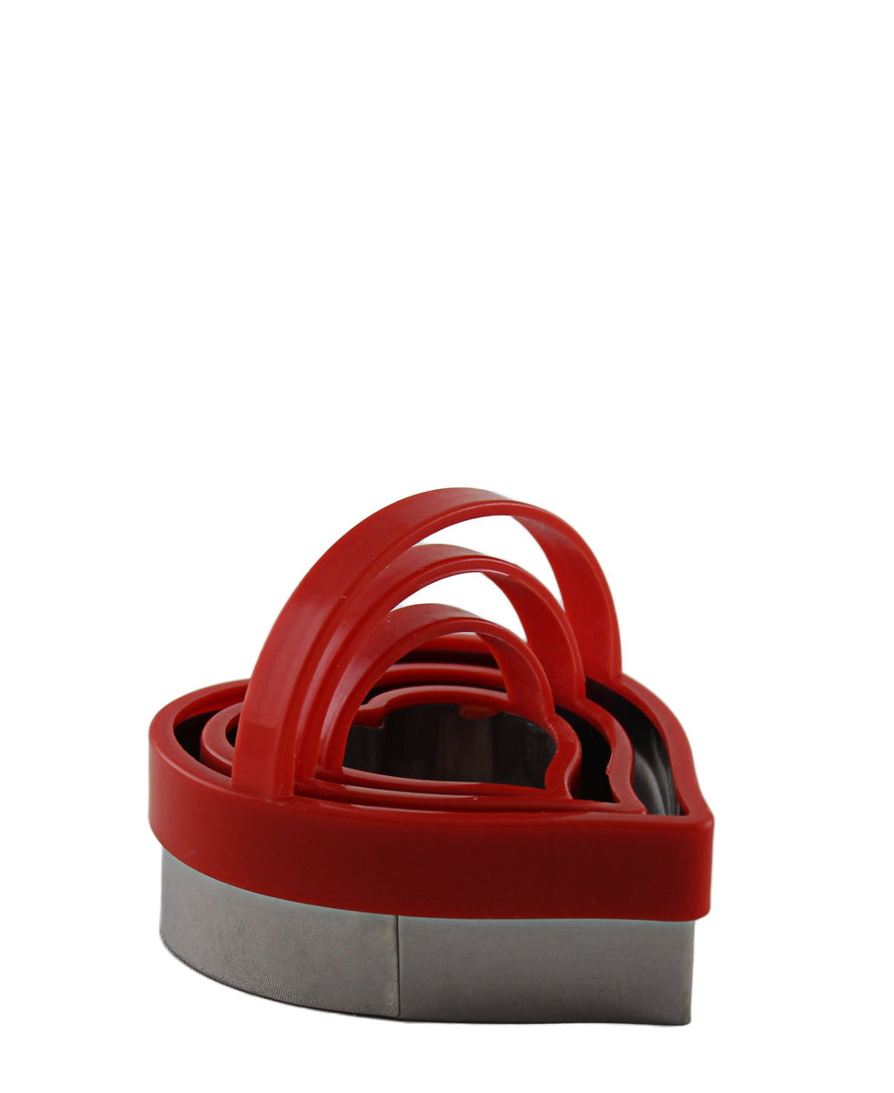 Progressive Heart Cookie Cutter 3 Piece - Red