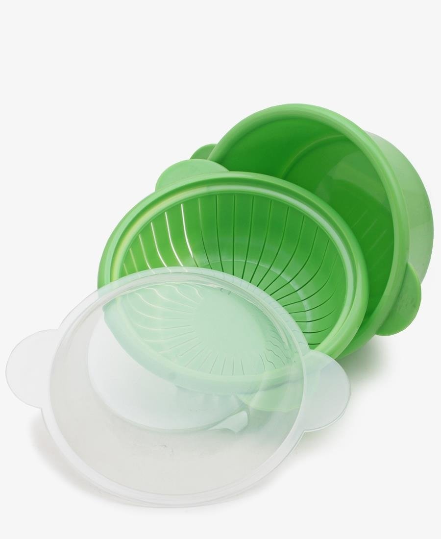 Progressive Mini Microwave Steamer - Green