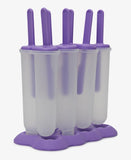 Eddingtons 6 Ice Lolly Moulds - Purple