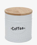 Air Tight Coffee Cannister - White