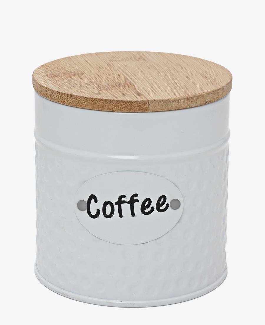 Air Tight Coffee Cannister - White