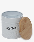 Air Tight Coffee Cannister - White