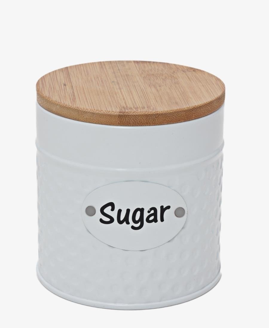 Air Tight Sugar Cannister - White