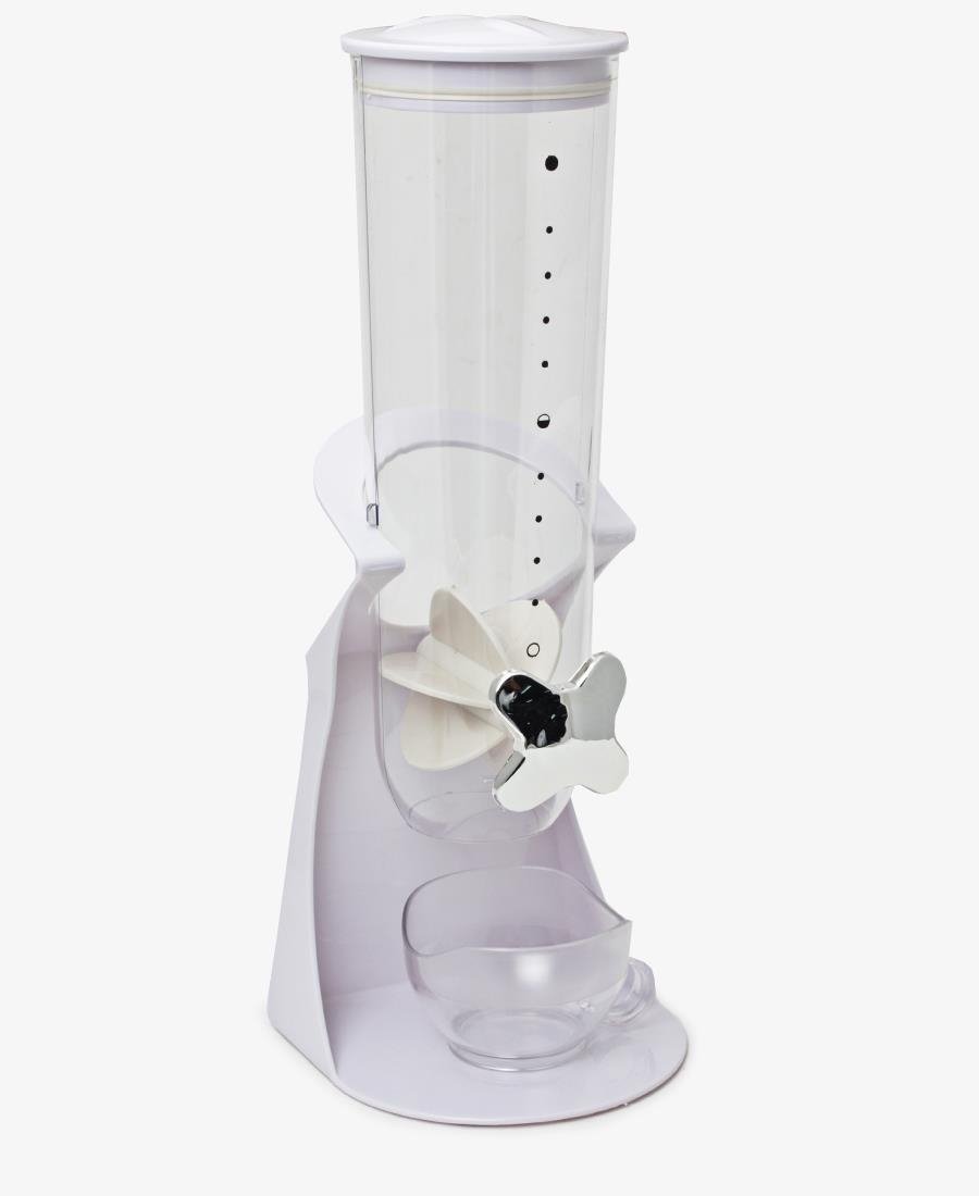 Aqua Single Cereal Dispenser - White