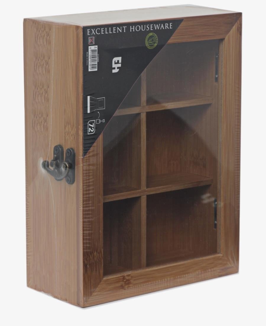 Bamboo Tea Box - Brown