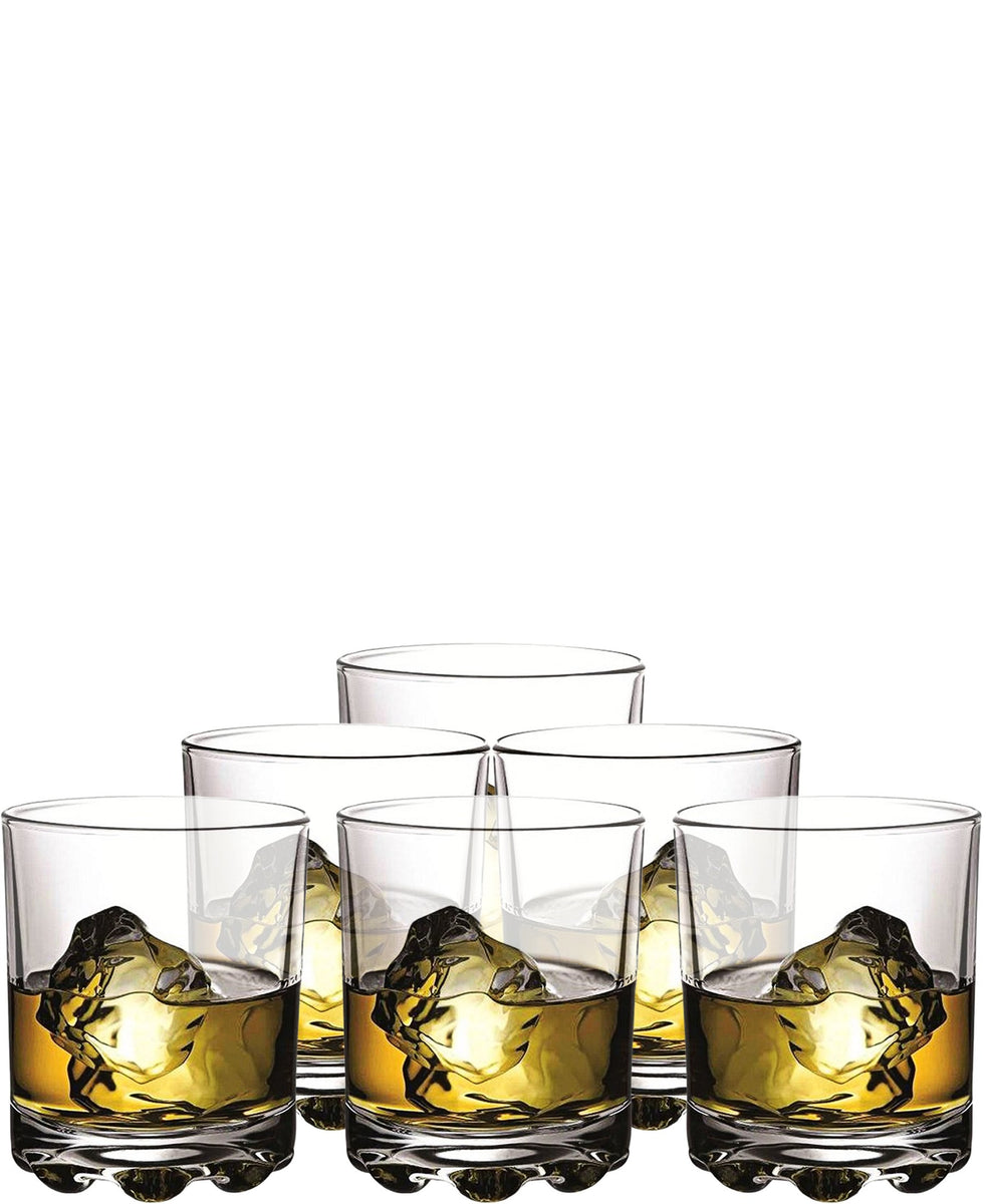 Pasabahce Karaman Whiskey Glasses Set Of Six 250ML - Clear