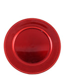 Underplate Beaded - Red