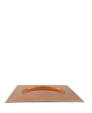 Underplate Beaded Square - Rose Gold