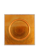 Underplate Beaded Square - Rose Gold