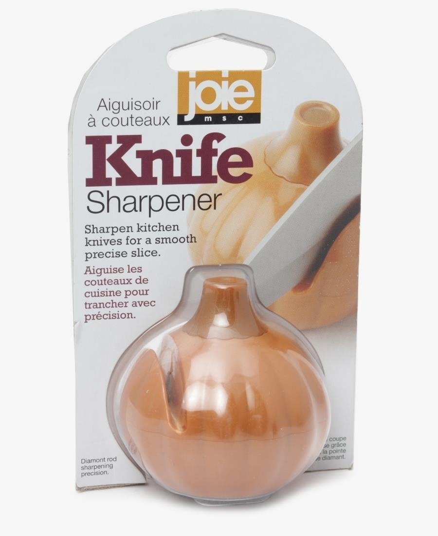 Joie Onion Knife Sharpener - Brown