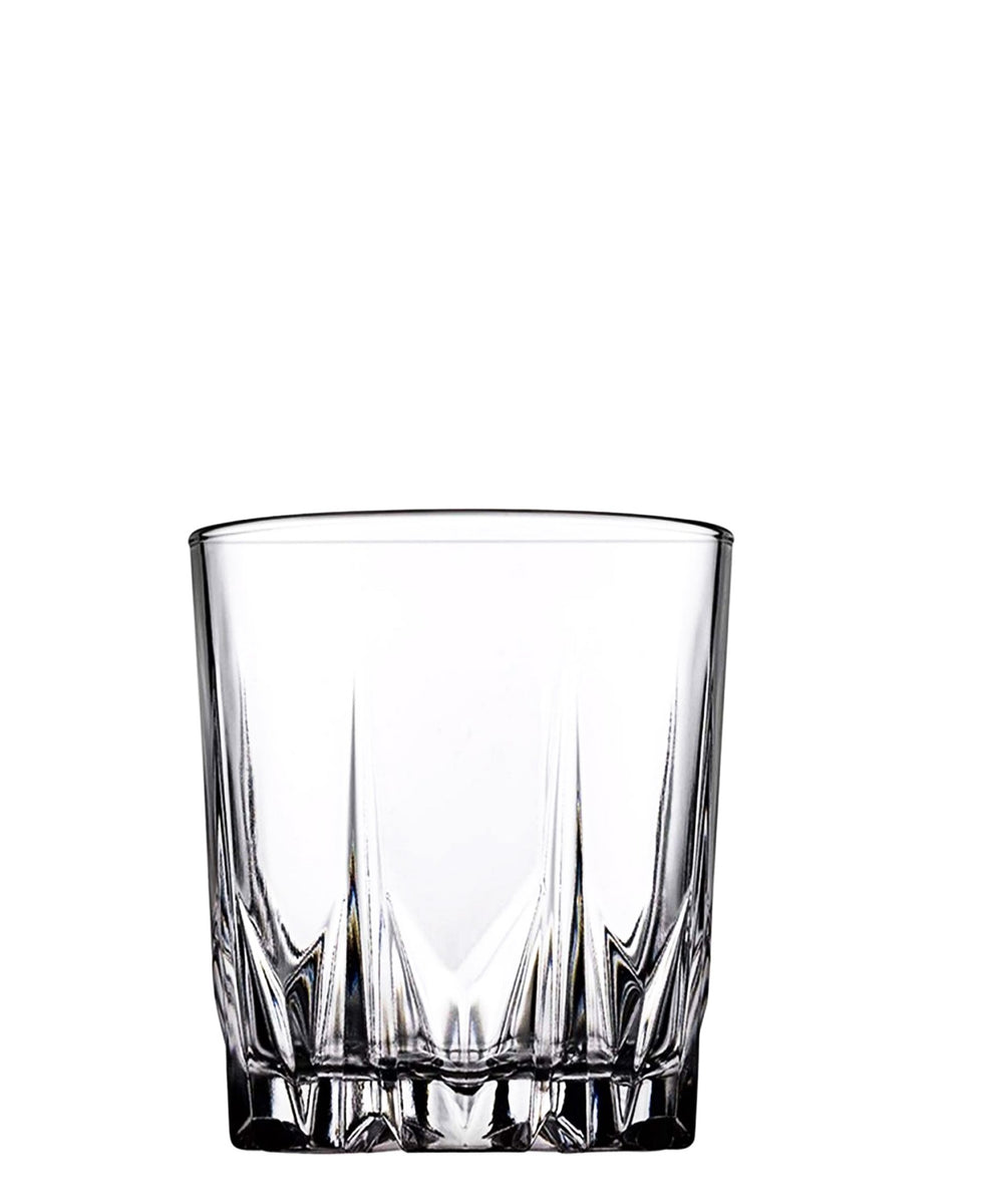 Pasabahce Karat Whiskey Glasses Set Of Six - Clear