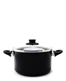 GreenPan GreenLife Diamond 14 Piece Pot Set - Black
