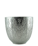Mercury Flower Pot - Silver