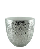Mercury Flower Pot - Silver