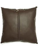 Patchwork Animal Skin Cushion - Brown