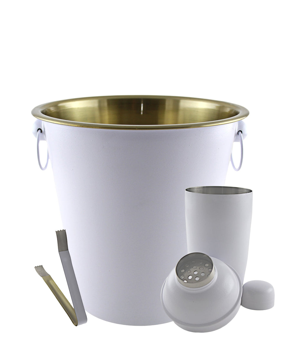 Bar Set 4 Piece - White