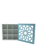 Flower Storage Tray - Baby Blue