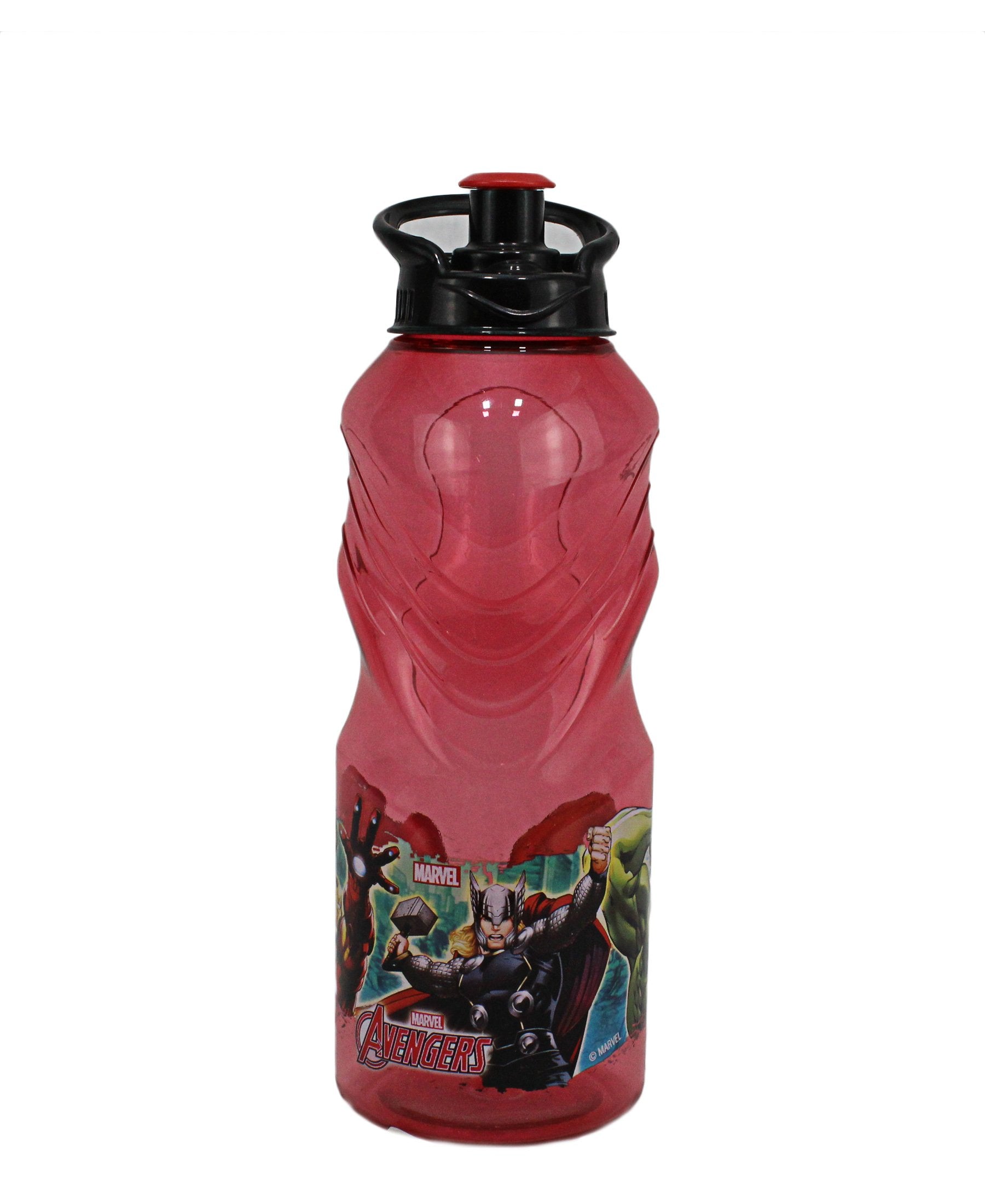 Avengers Sports Kiddies Bottle - Red