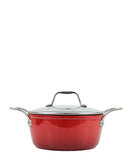Legend Ruby Chef 7 Piece Cookware - Red
