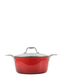 Legend Ruby Chef 7 Piece Cookware - Red
