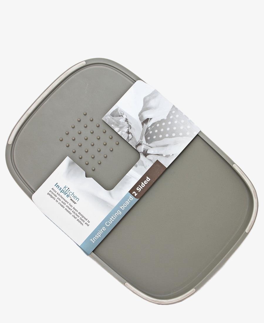 Kitchen Inspire 2 Sided Cutting Board - Beige