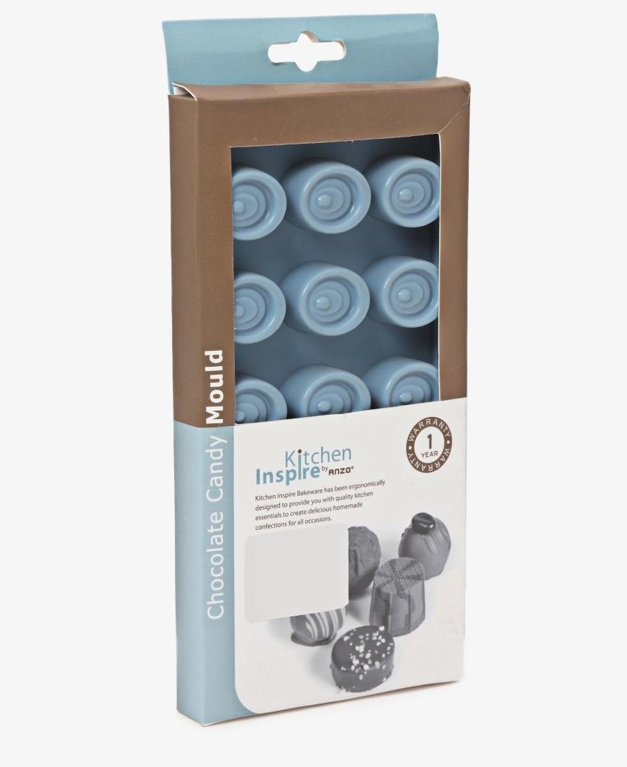 Kitchen Inspire Silicone Chocolate Candy Mould - Blue