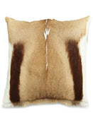 Springbok Skin Cushion - Brown