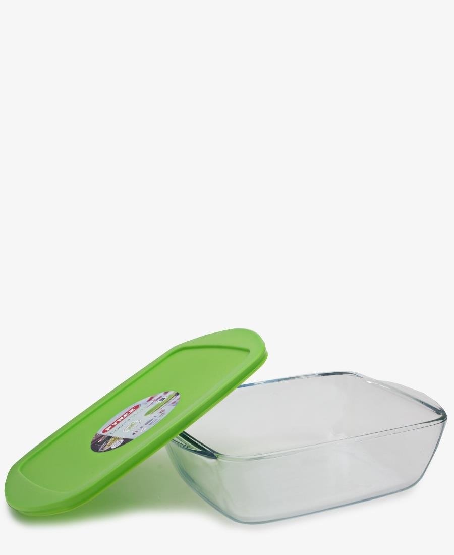 Pyrex 2.5L Heat Resistant Casserole & Container - Green