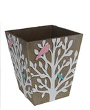 Regent Tissue Box And Bin Set - White