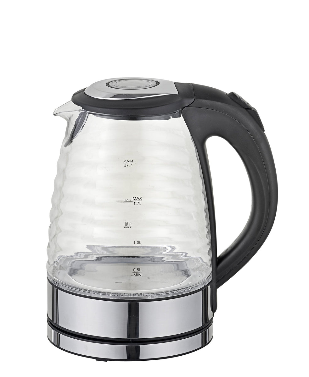 Sunbeam Ribbed Kettle 1.7LT - Black