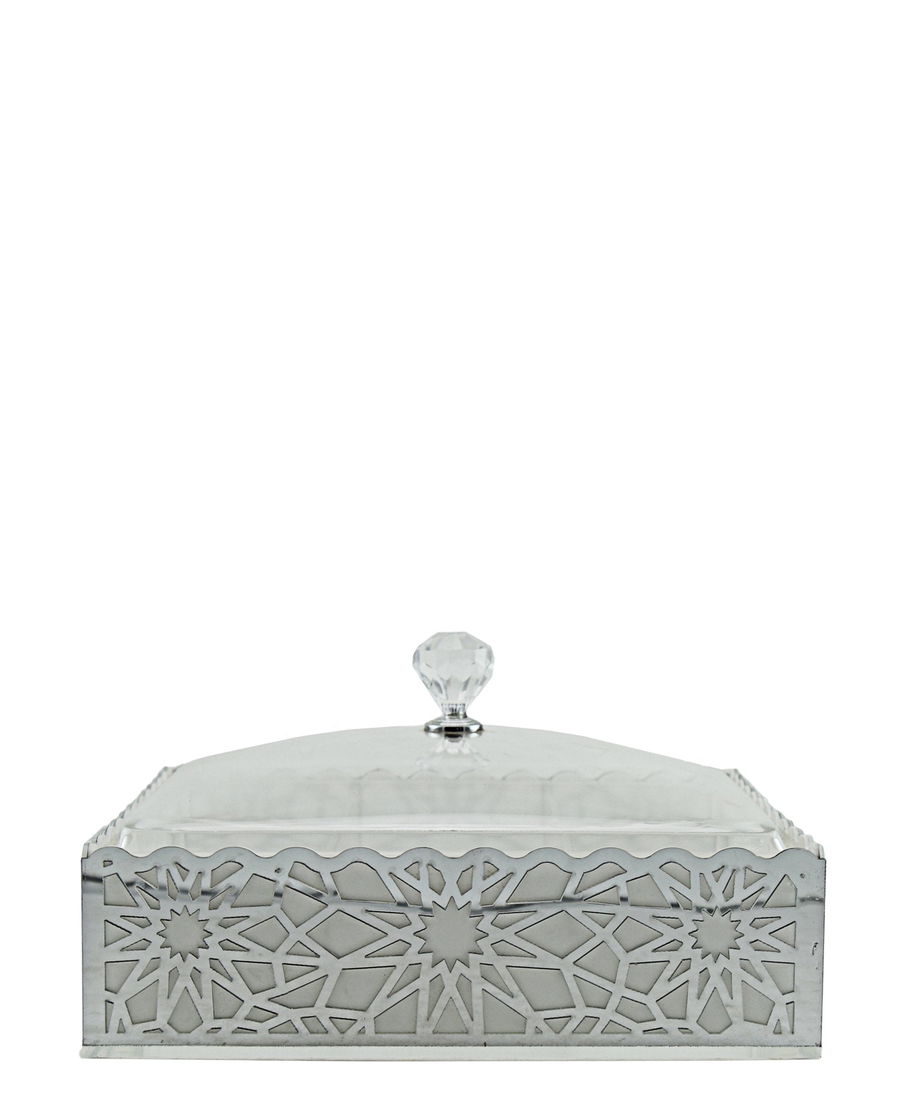 Regent Acrylic Box - Silver