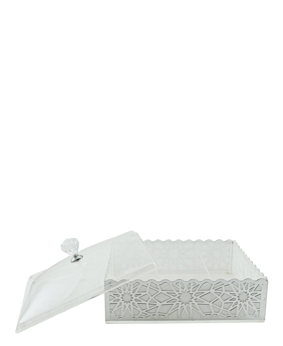Regent Acrylic Box - Silver