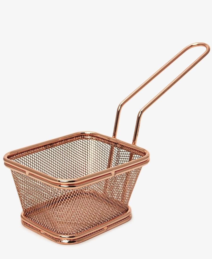 Regent Square Chip Basket - Rose Gold