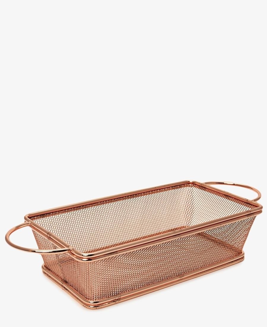 Regent Serving Basket - Rose Gold