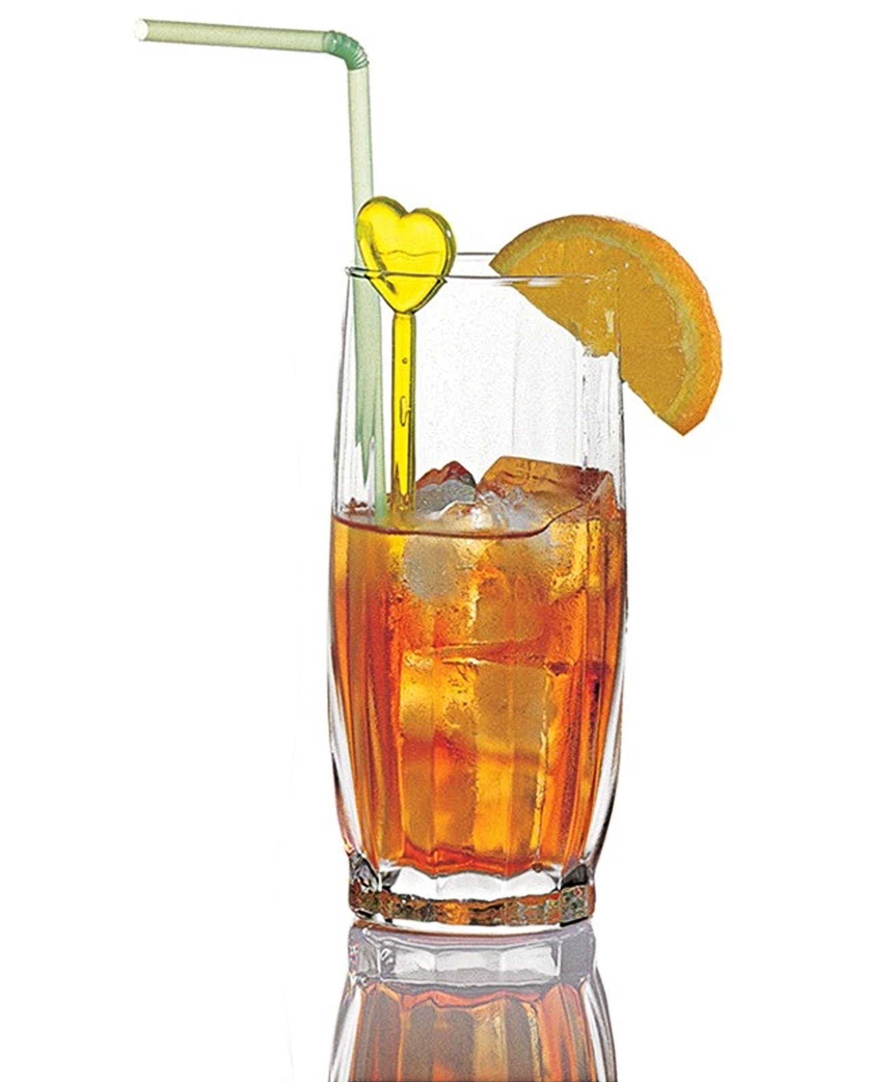 Pasabahce Dance Hi Ball Glasses Set Of Six - Clear