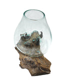 Fish Bowl Teak - 15CM