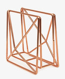 Regent Copper Plated Serviette Holder - Rose Gold