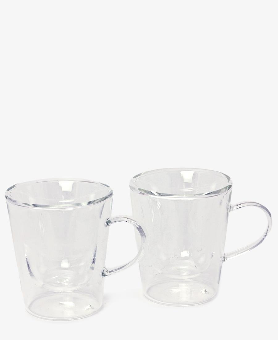 Regent 2 Pack Double Espresso Cups - Clear