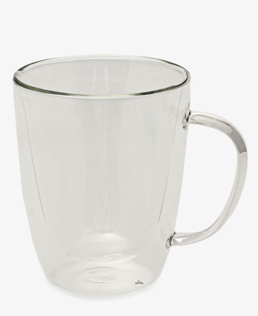 Regent Glass Latte Mug - Clear