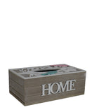 Regent Tissue Box And Bin Set - White