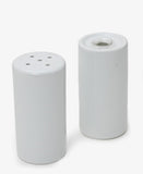 Eetrite Cylinder Salt & Pepper Shakers - White