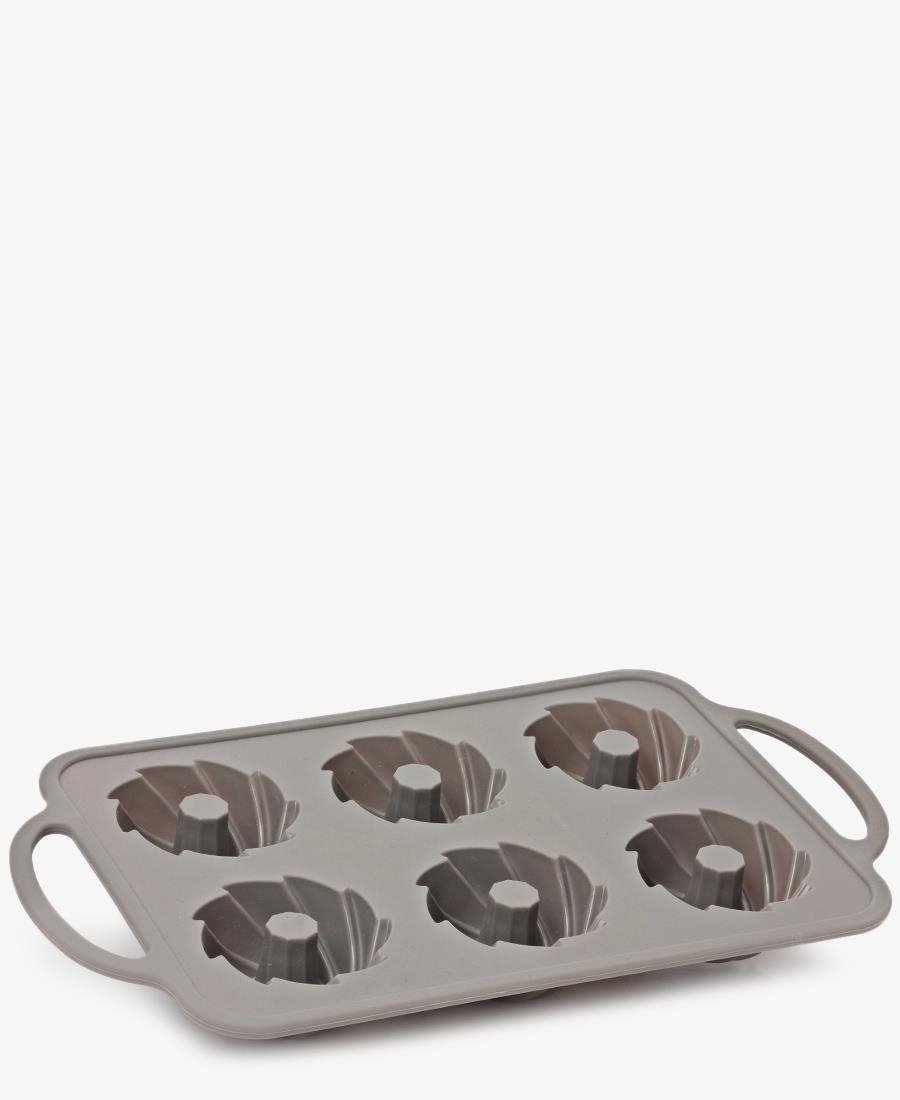Eetrite 6 Cup Silicone Bundt Pan - Taupe