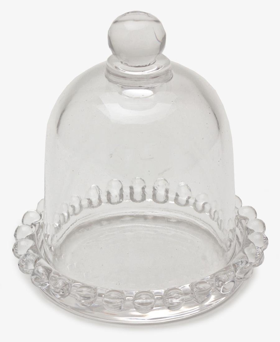 Mini Beaded Dome Glass - Clear